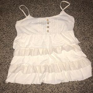 Juniors strappy tank top